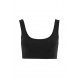 House Of CB ● Abbey Black Stretch Jersey Cropped Top ● Sales