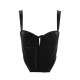 House Of CB ● Aayla Black Velvet Cupped Corset Top ● Sales