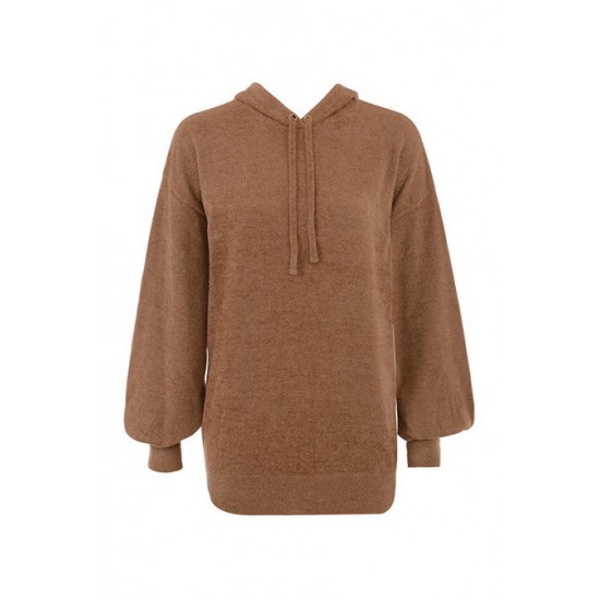 House Of CB ● Lexi Toffee Slouchy Fit Hoodie ● Sales