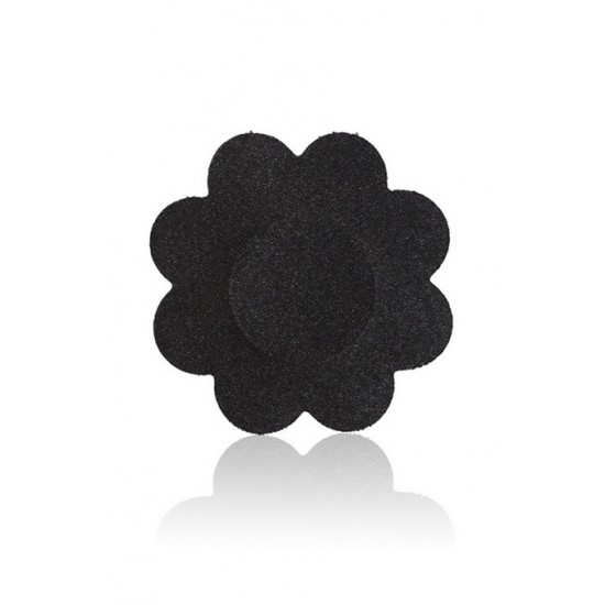 House Of CB ● Set of 4 Black Flower Shape Nipple Covers ● Sales