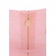 House Of CB ● Belice Pink Tie Waist Bandage Dress ● Sales