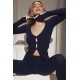 House Of CB ● Believe Navy Ribbed Knit Cardigan ● Sales