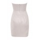 House Of CB ● Eevi Silver Sparkle Corset Dress ● Sales