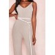 House Of CB ● Cocoon White Skinny Wrap Around Belt ● Sales
