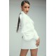 House Of CB ● Mistress Rocks Loyalty White Fitted Shirt Dress ● Sales