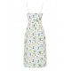 House Of CB ● Carina White Floral Bustier Midi Dress ● Sales