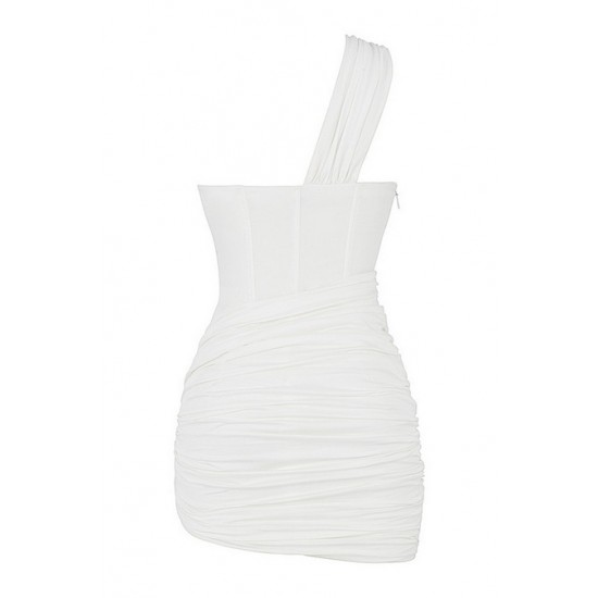 House Of CB ● Clementine White Cut Out Mini Dress ● Sales
